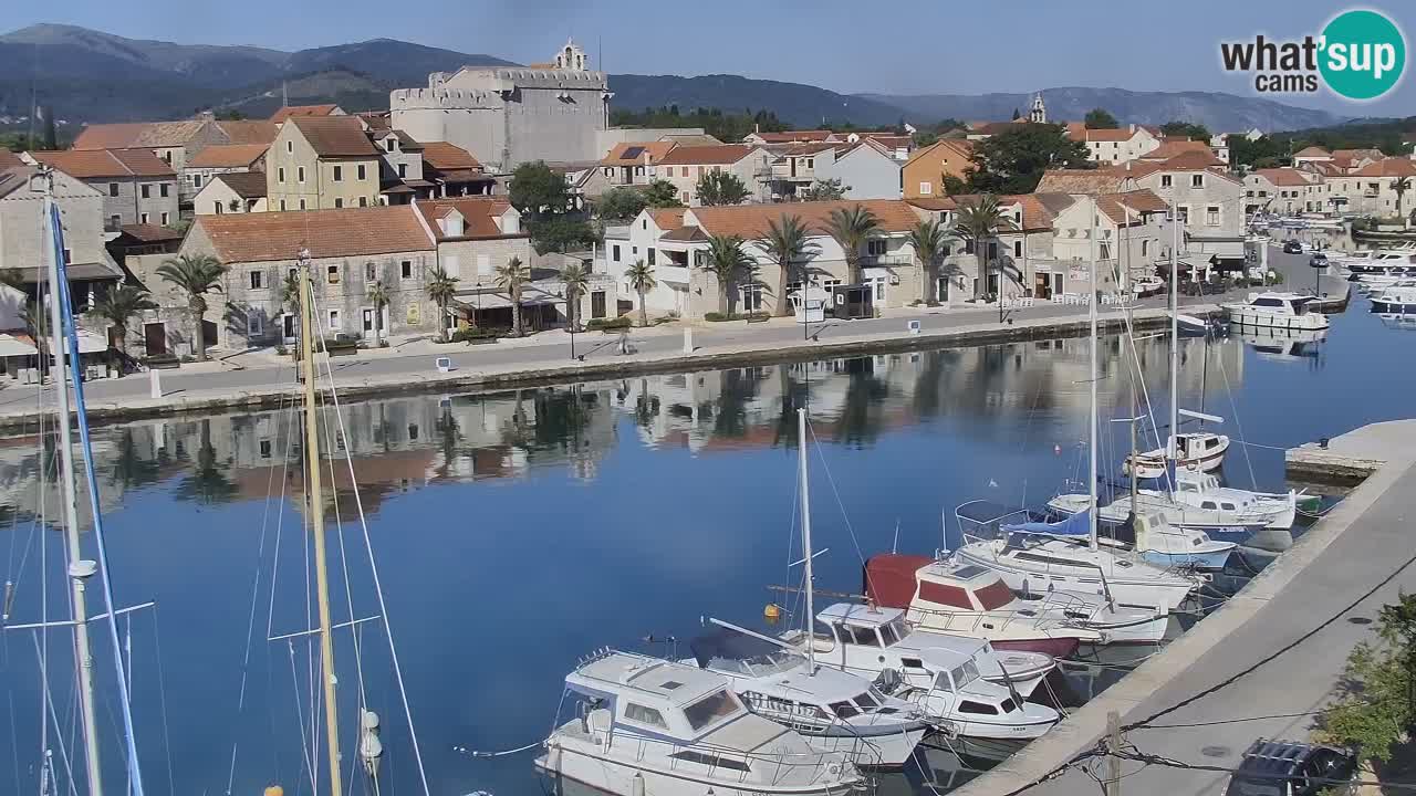 Webcam Hvar Vrboska marina | Dalmazia