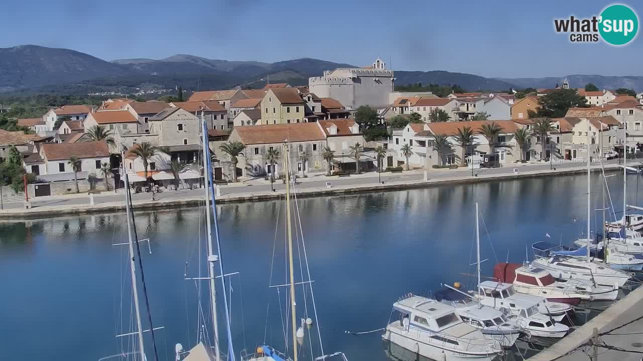 Webcam Hvar Vrboska marina | Dalmazia