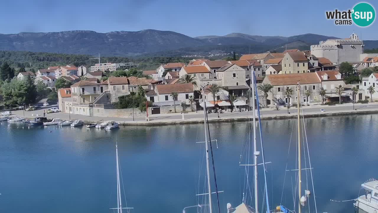 Webcam Vrboska marina | Hvar Insel | Dalmatien