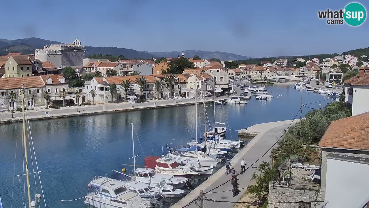 Web kamera Hvar Vrboska marina | otok Hvar | Dalmacija