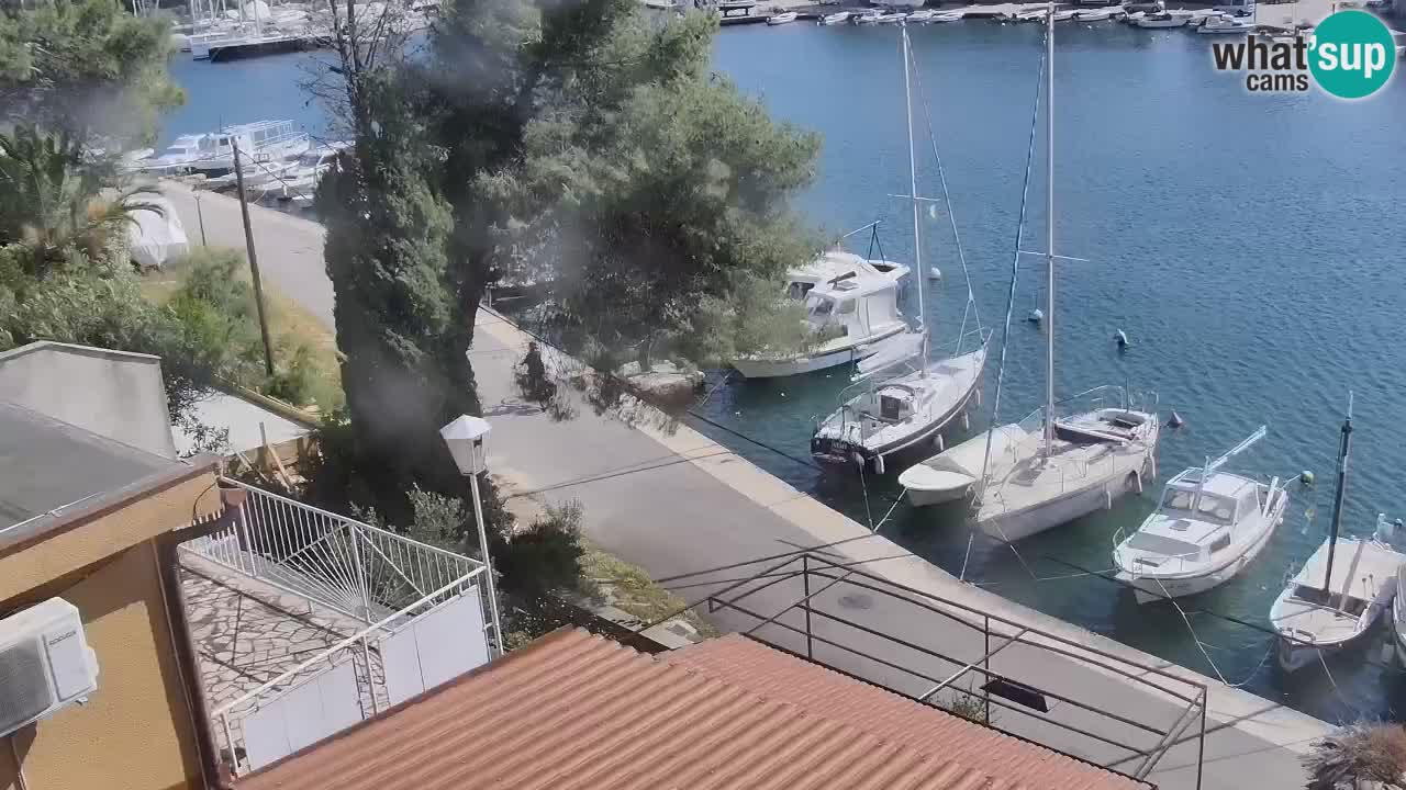 Livecam Hvar Vrboska marina | Île de Hvar | Dalmatia