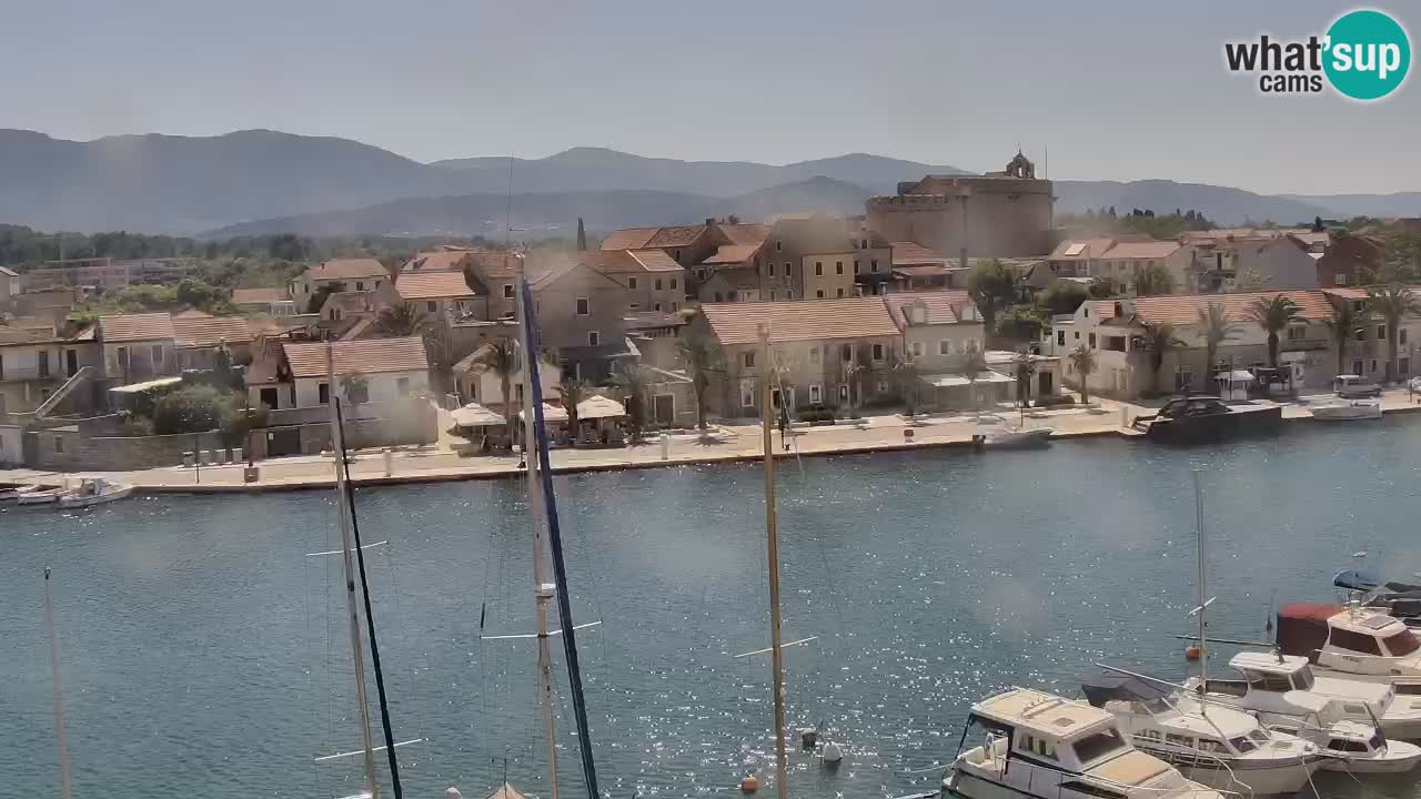 Webcam Vrboska marina | Hvar Insel | Dalmatien