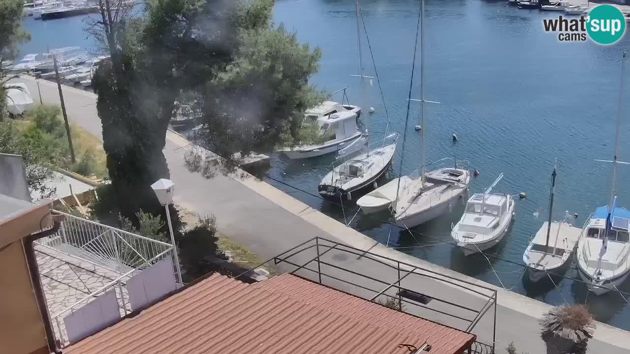 Webcam Hvar Vrboska marina | Dalmazia