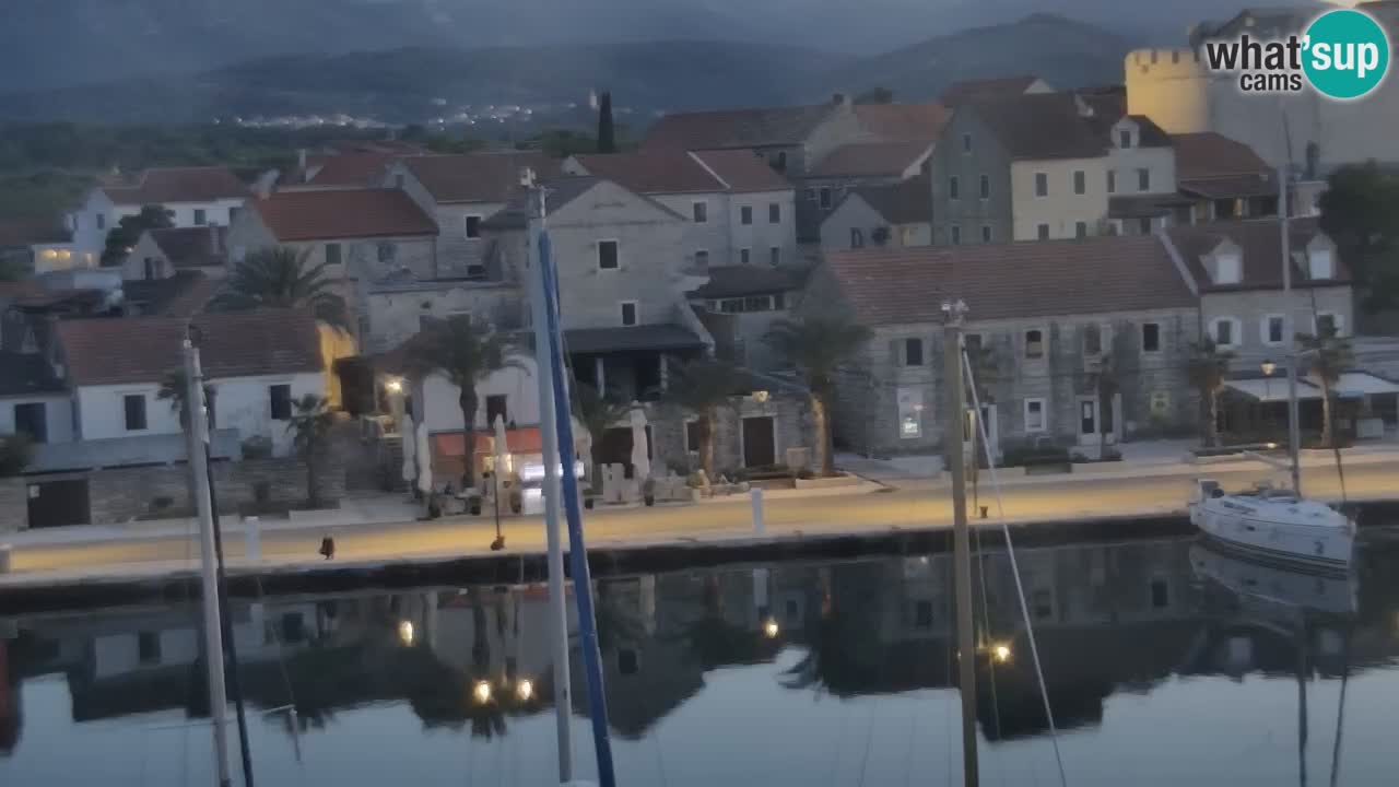 Webcam Hvar Vrboska marina | Dalmazia