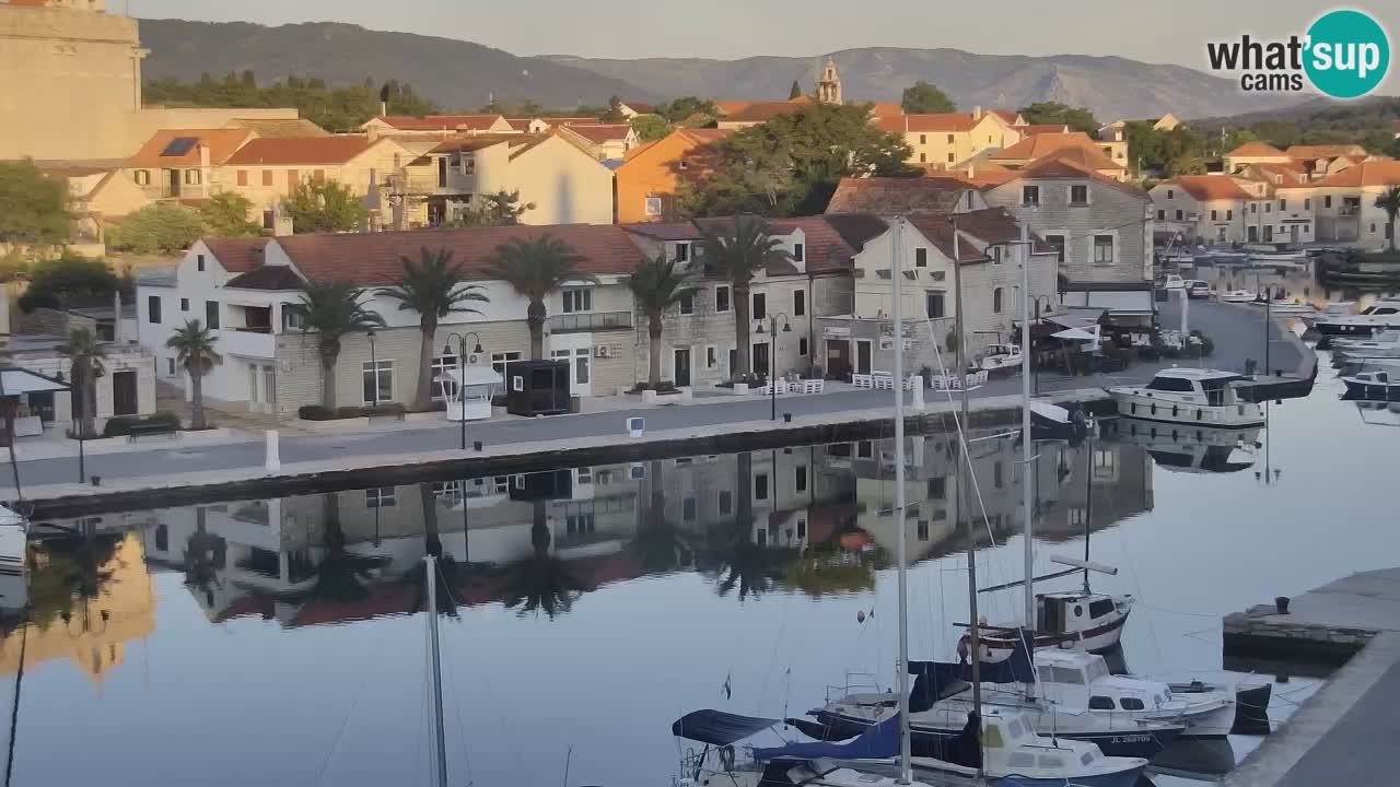 Webcam Hvar Vrboska marina | Dalmazia