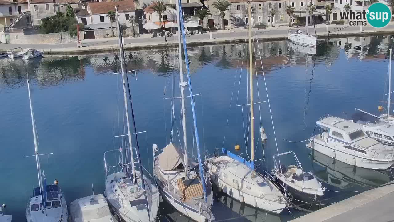 Livecam Hvar Vrboska marina | Île de Hvar | Dalmatia