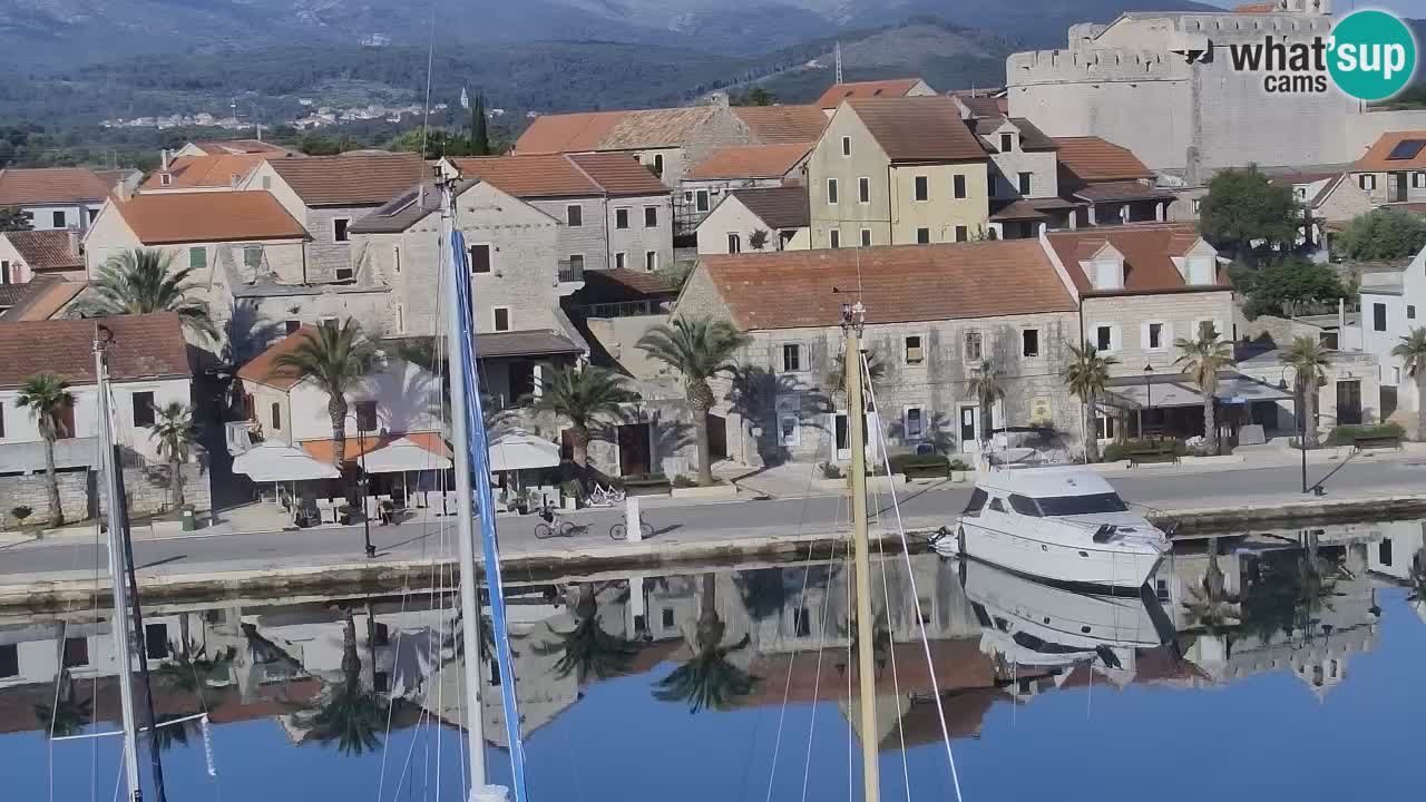Webcam Hvar Vrboska marina | Dalmazia