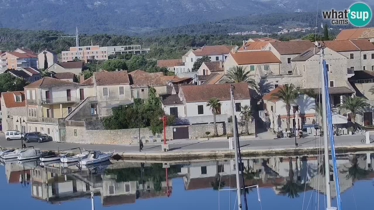 Webcam Vrboska marina | Hvar Insel | Dalmatien