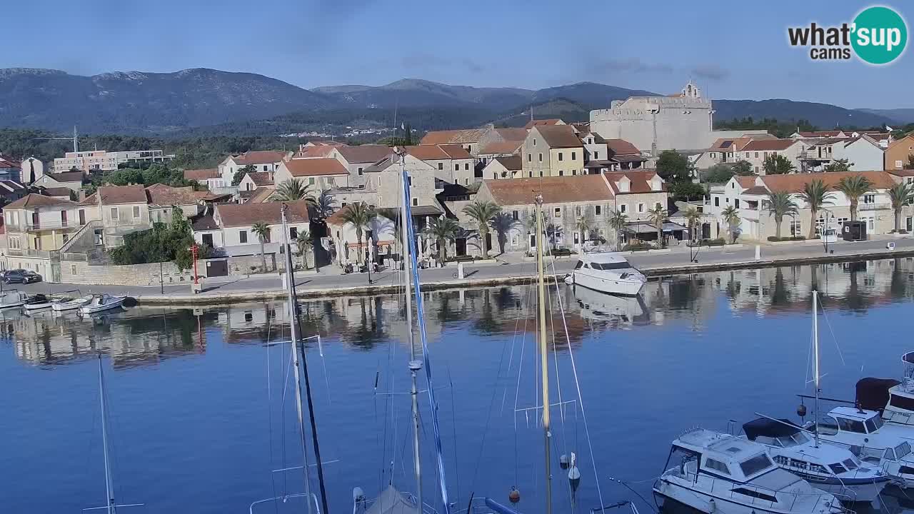 Livecam Vrboska marina | Hvar island | Dalmatia