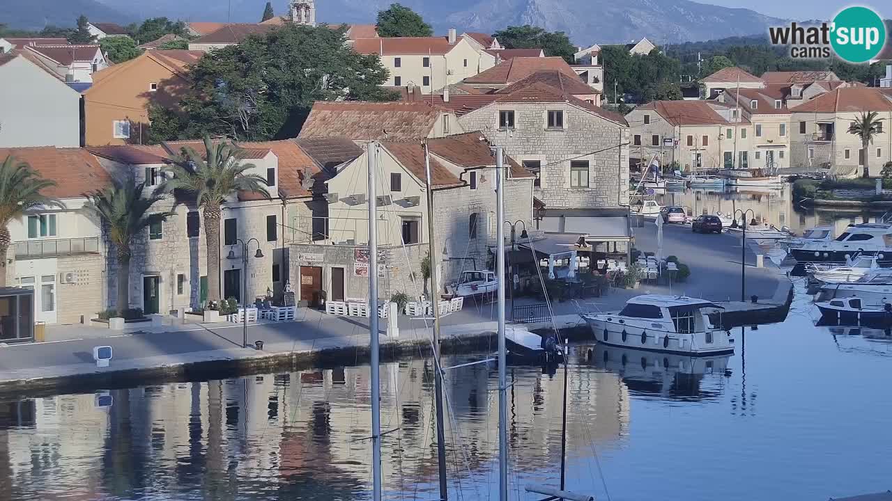 Livecam Hvar Vrboska marina | Île de Hvar | Dalmatia
