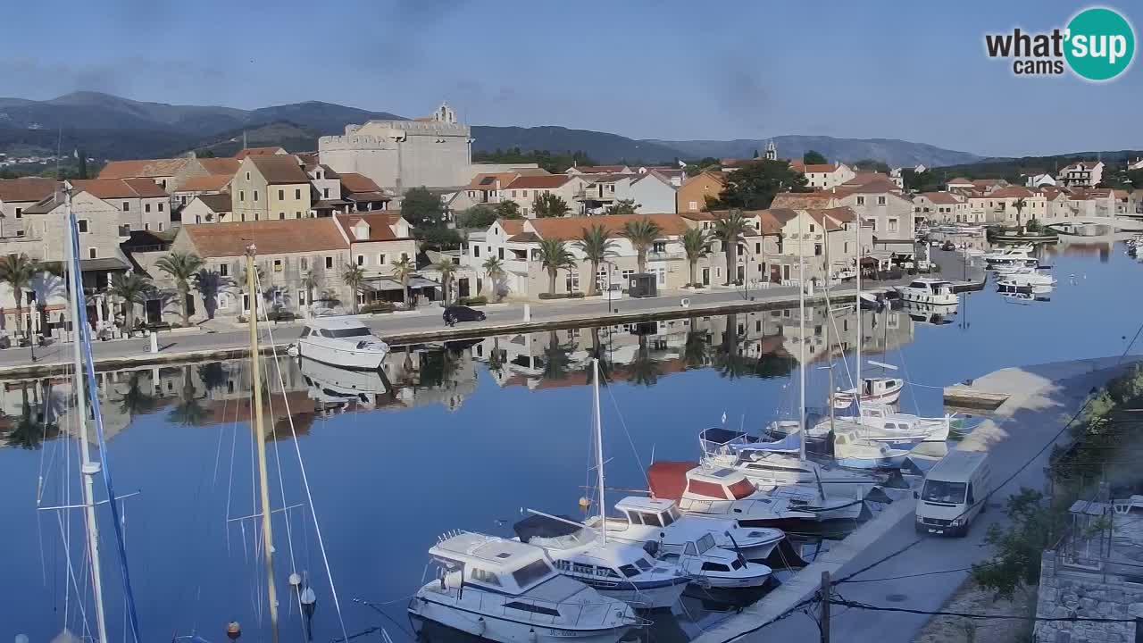 Livecam Hvar Vrboska marina | Île de Hvar | Dalmatia