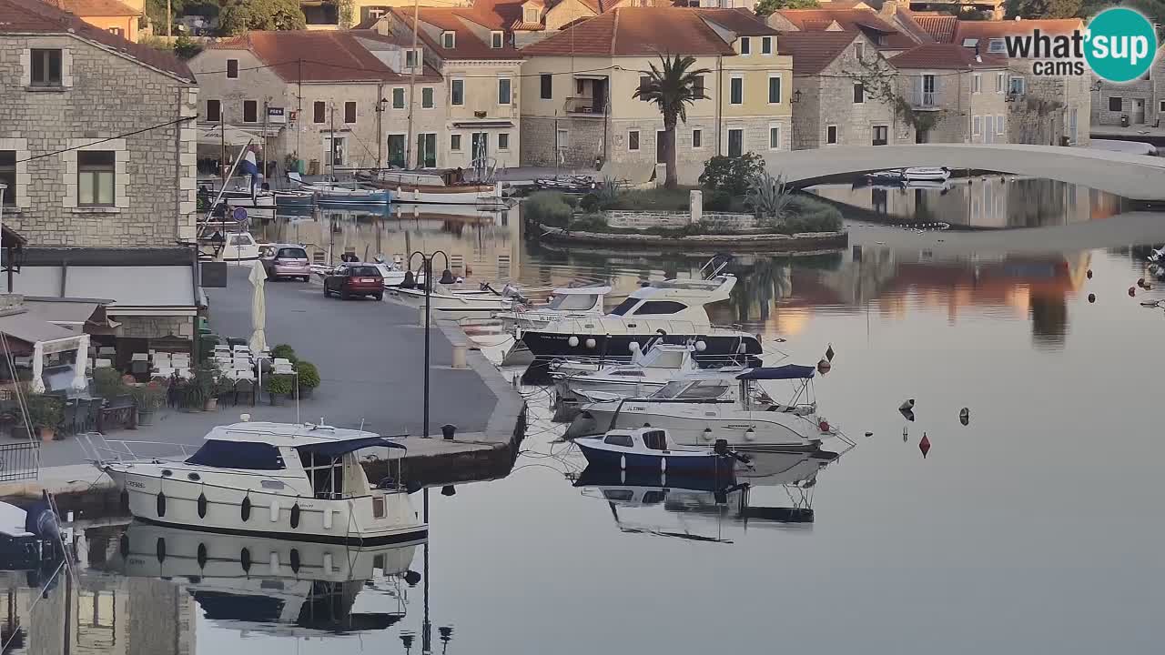 Livecam Hvar Vrboska marina | Île de Hvar | Dalmatia