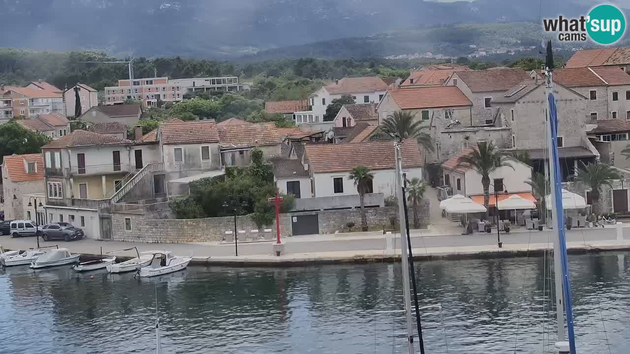 Livecam Vrboska marina | Hvar island | Dalmatia