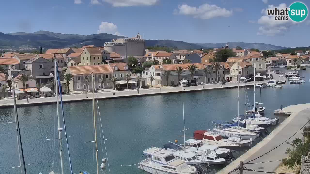Webcam Vrboska marina | Hvar Insel | Dalmatien