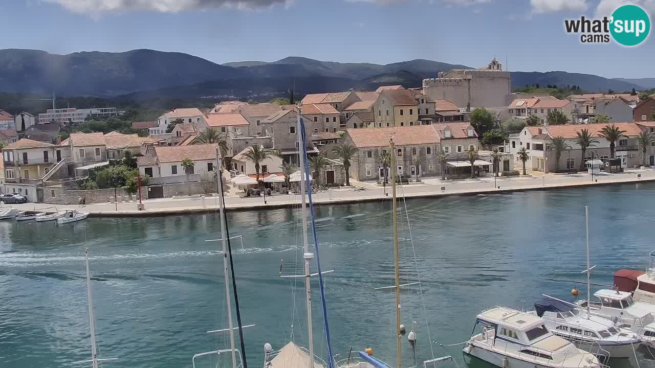 Livecam Hvar Vrboska marina | Île de Hvar | Dalmatia