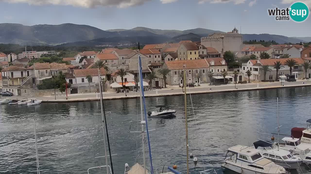 Livecam Vrboska marina | Hvar island | Dalmatia