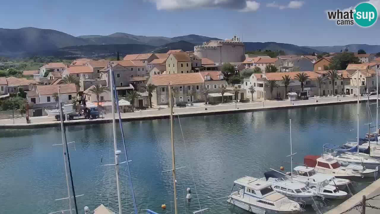 Webcam Hvar Vrboska marina | Dalmazia