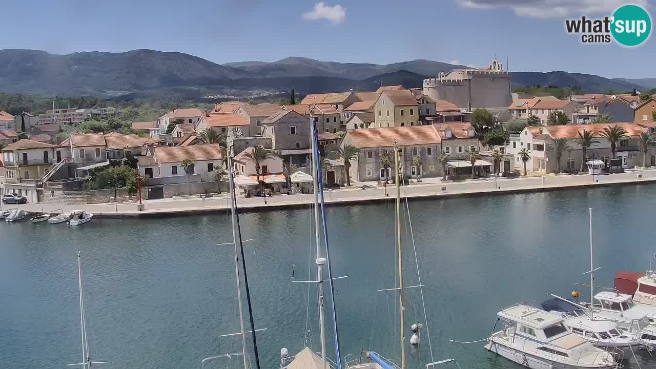 Webcam Hvar Vrboska marina | Dalmazia