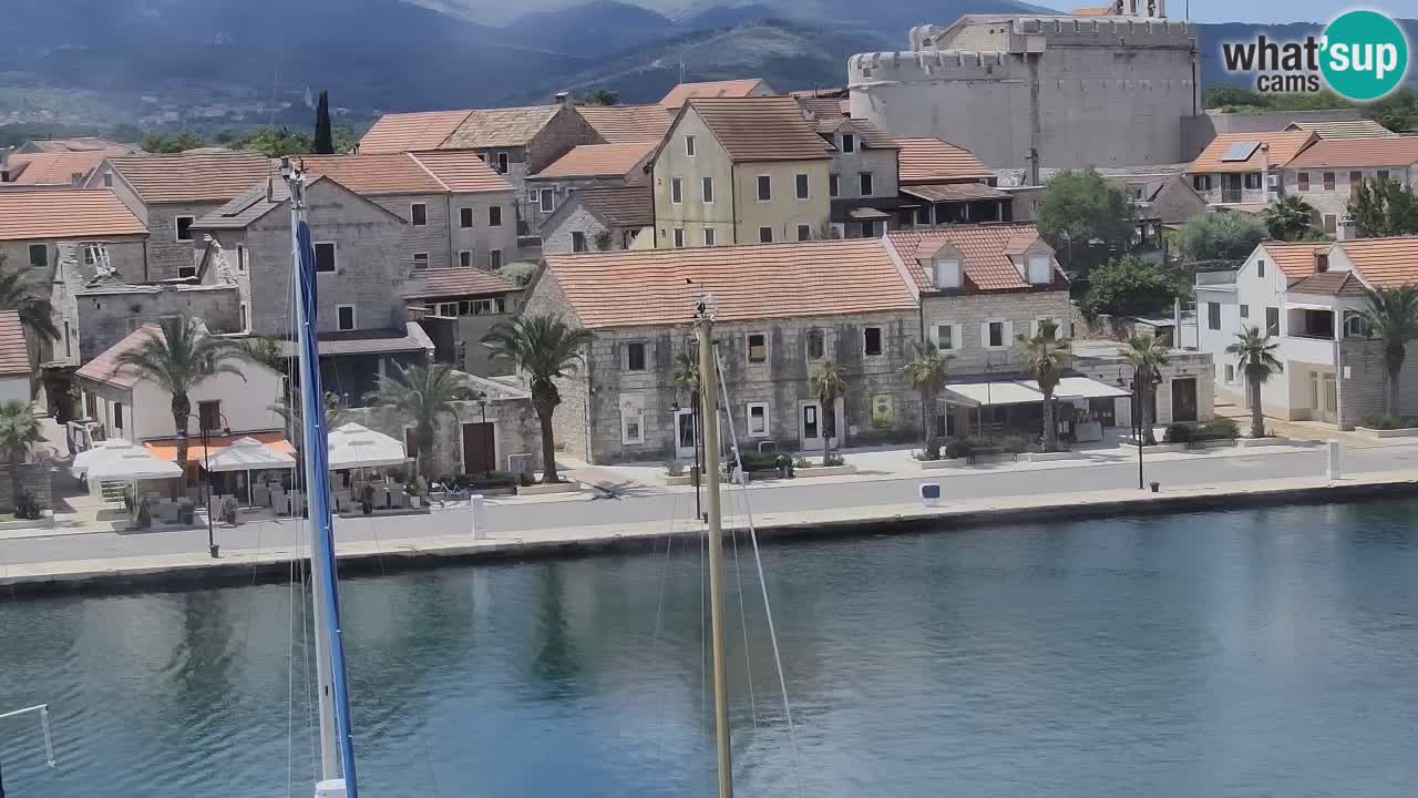 Livecam Hvar Vrboska marina | Île de Hvar | Dalmatia
