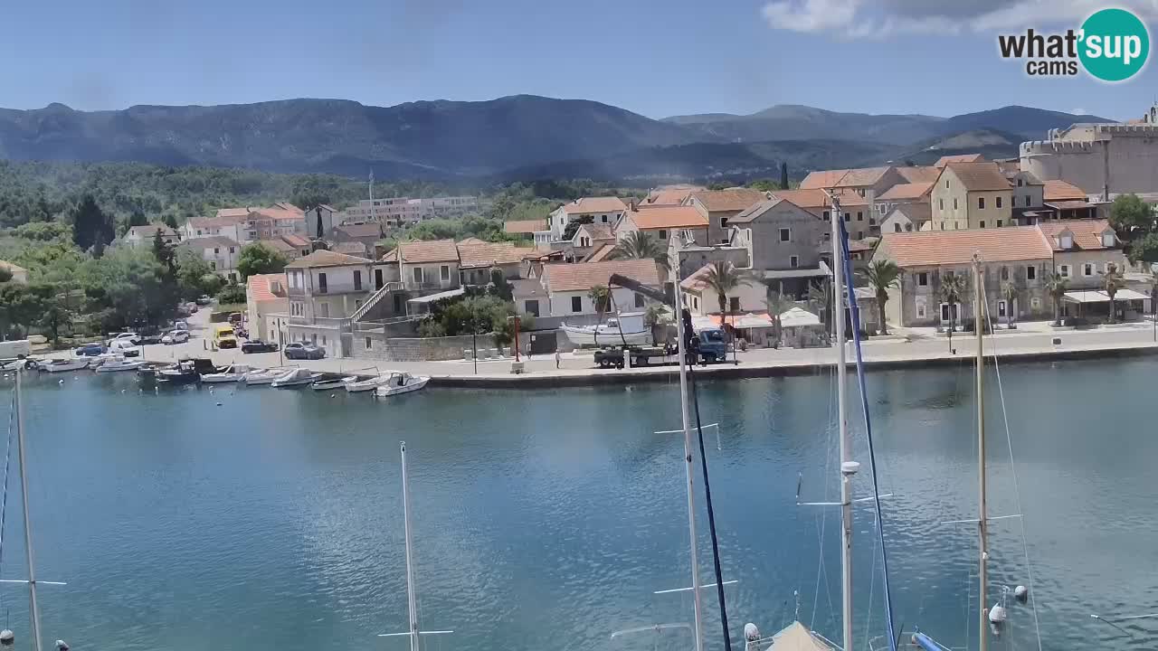 Web kamera Hvar Vrboska marina | otok Hvar | Dalmacija