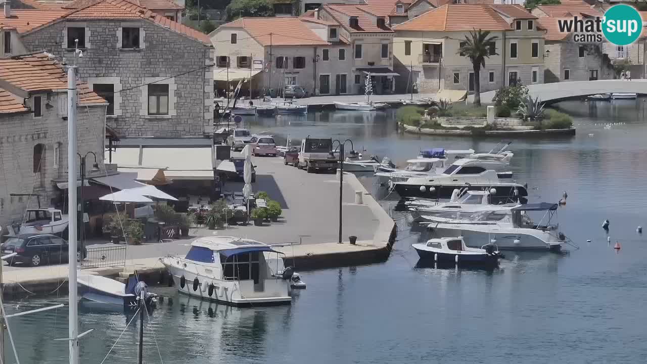 Webcam Vrboska marina | Hvar Insel | Dalmatien