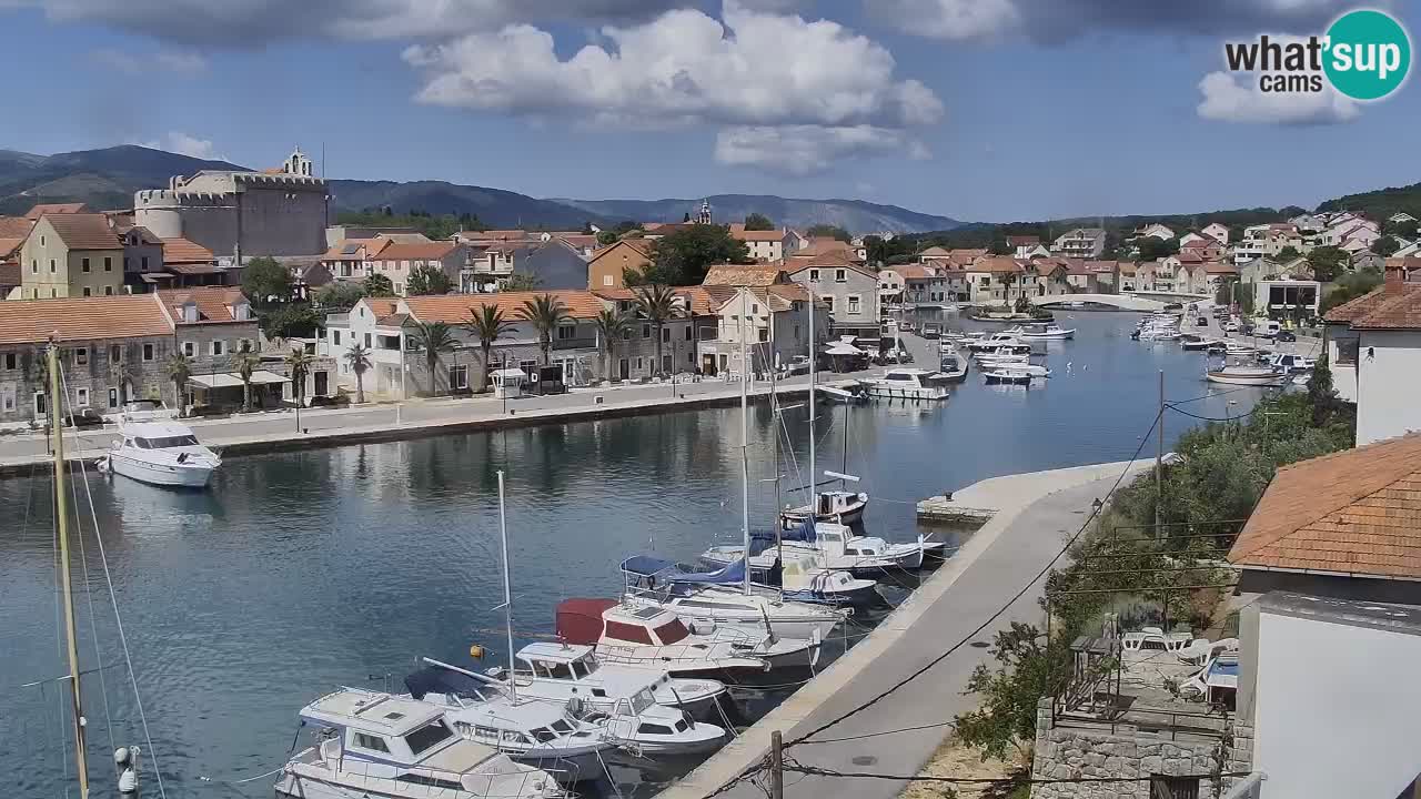 Webcam Vrboska marina | Hvar Insel | Dalmatien