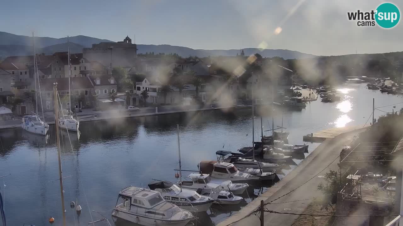 Webcam Hvar Vrboska marina | Dalmazia