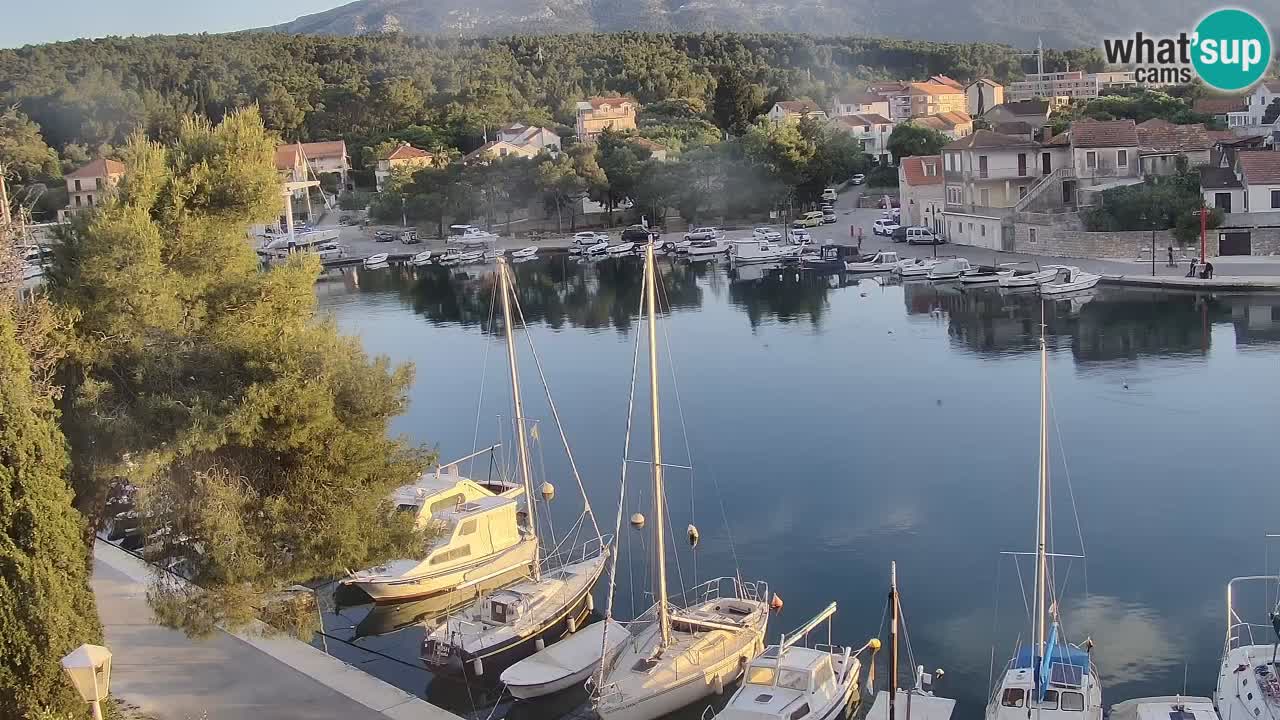 Webcam Hvar Vrboska marina | Dalmazia