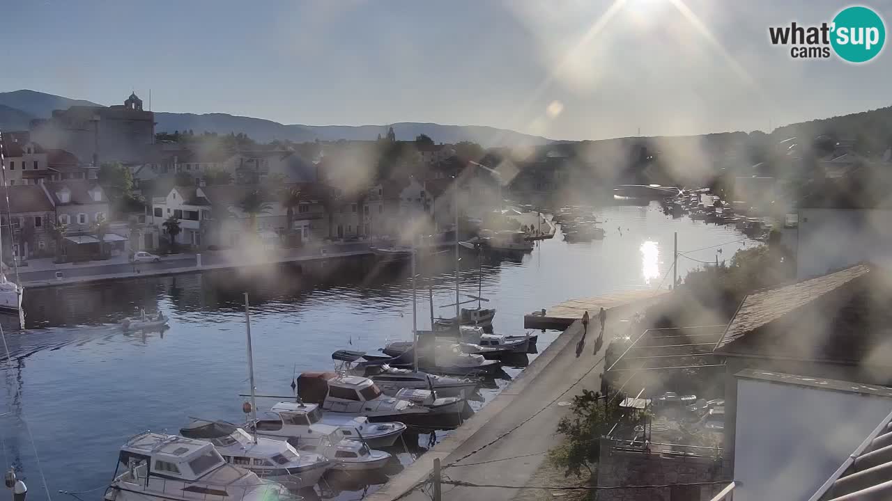 Webcam Hvar Vrboska marina | Dalmazia