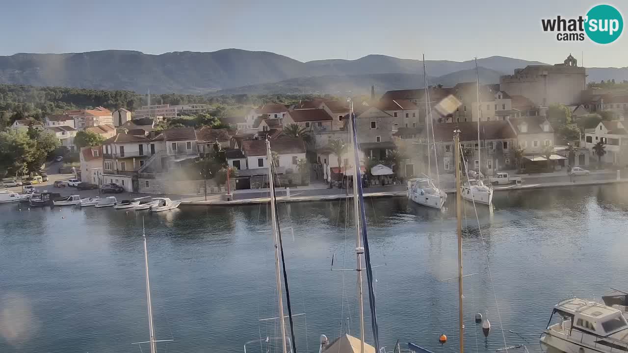 Livecam Hvar Vrboska marina | Île de Hvar | Dalmatia
