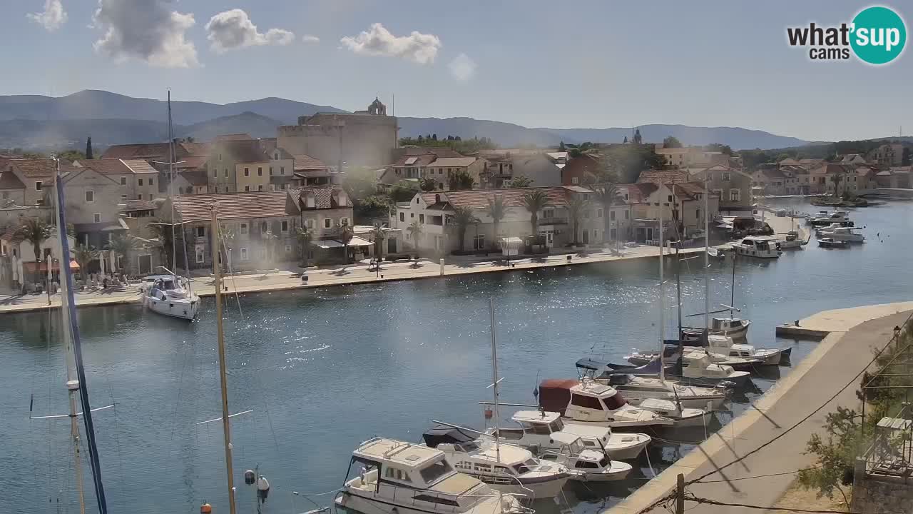 Webcam Vrboska marina | Hvar Insel | Dalmatien
