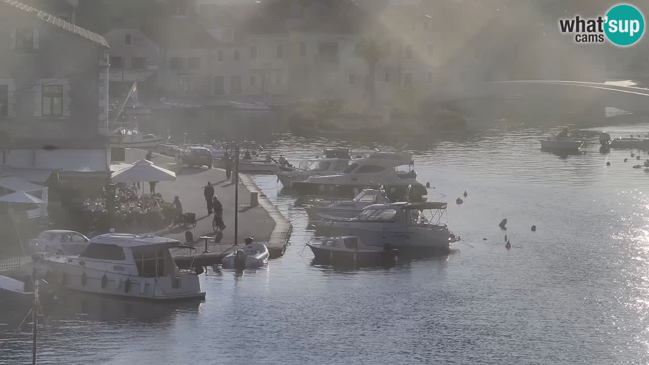 Livecam Hvar Vrboska marina | Île de Hvar | Dalmatia