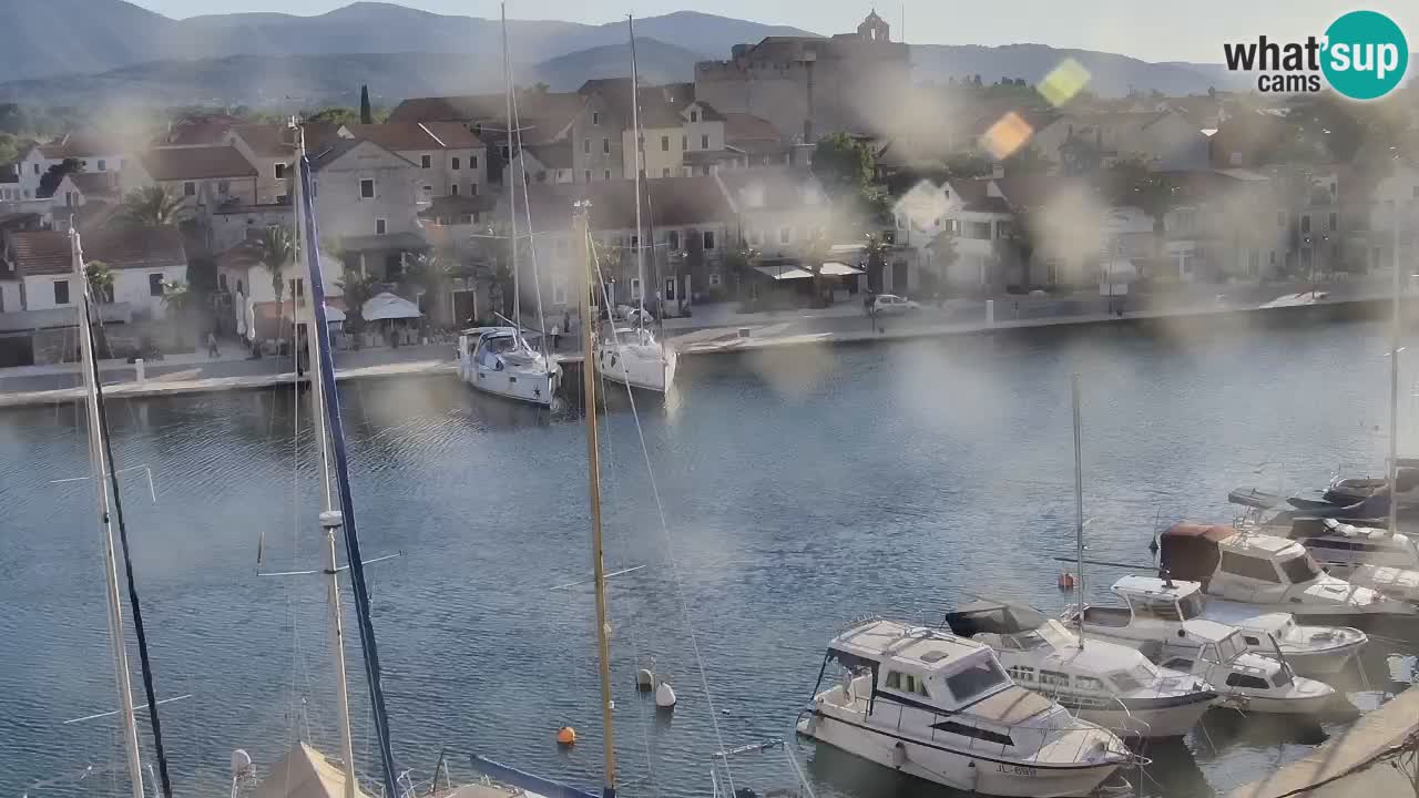 Livecam Vrboska marina | Hvar island | Dalmatia
