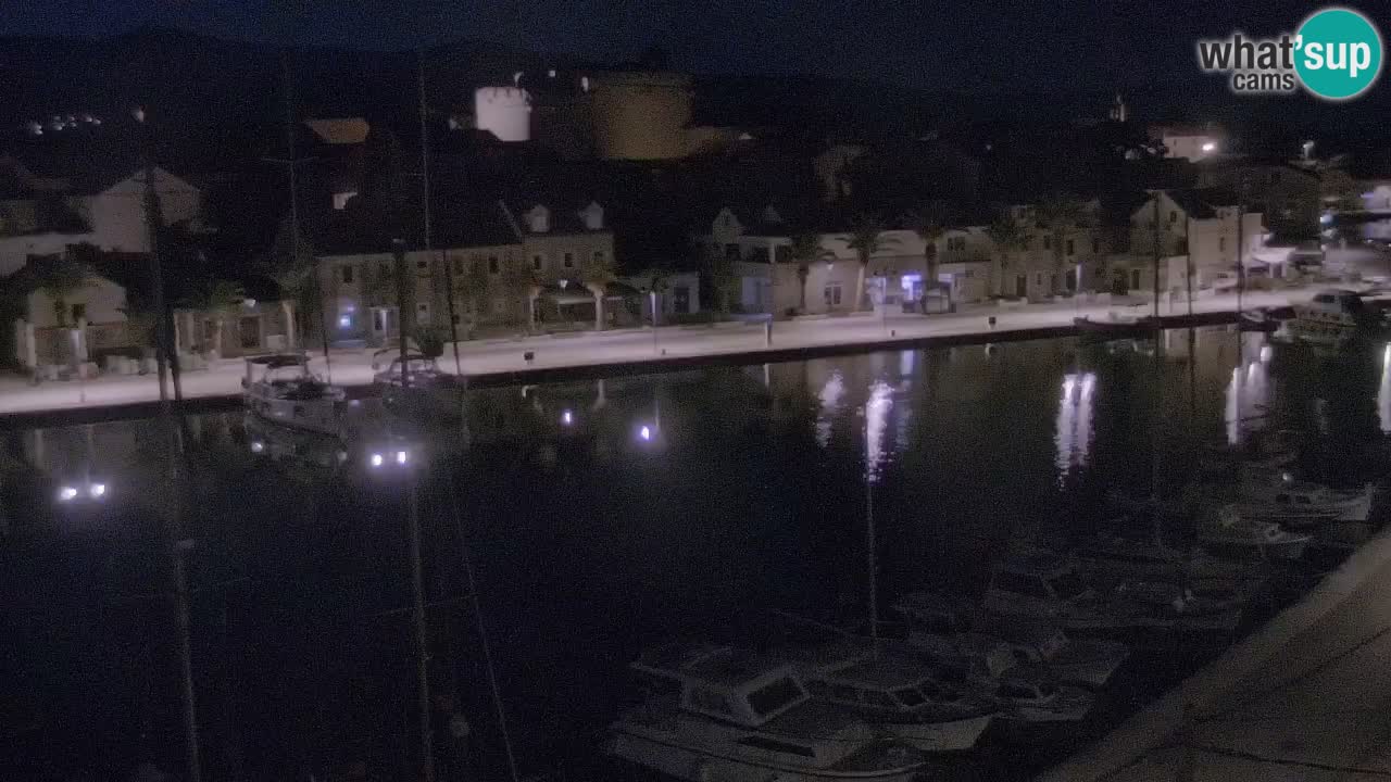 Livecam Hvar Vrboska marina | Île de Hvar | Dalmatia