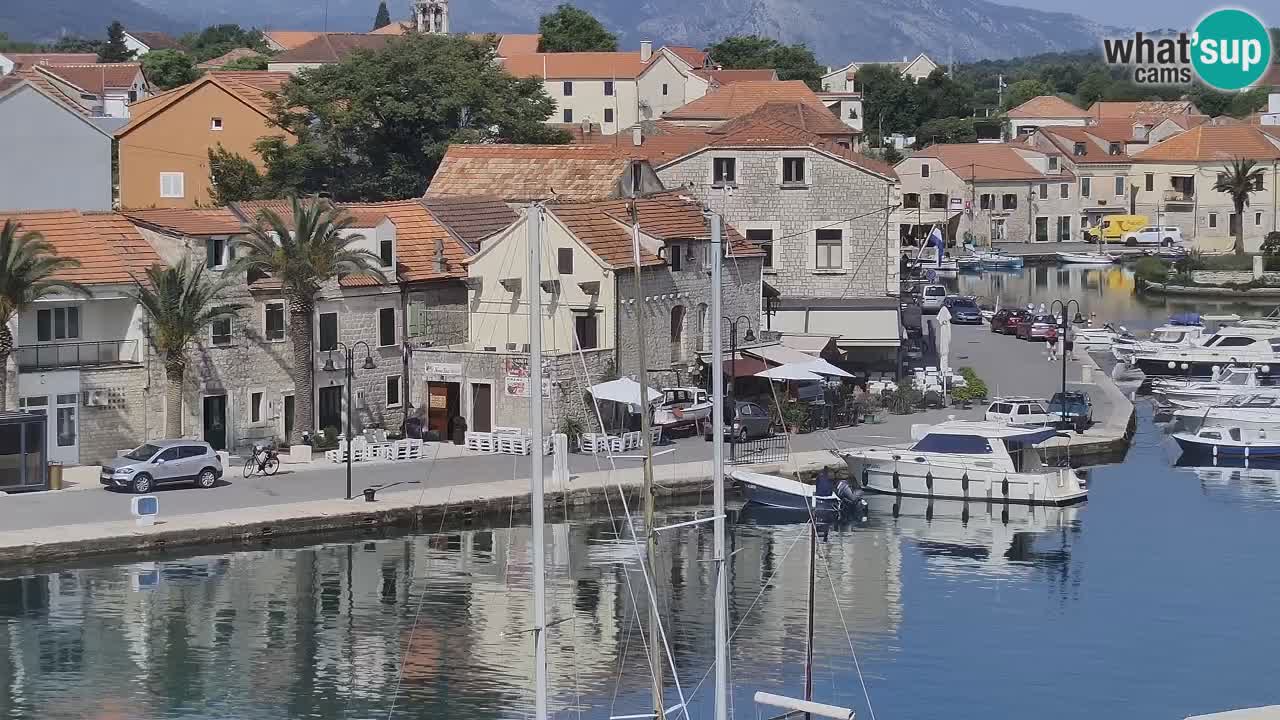 Livecam Vrboska marina | Hvar island | Dalmatia