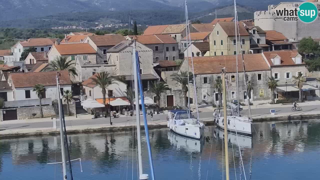 Livecam Hvar Vrboska marina | Île de Hvar | Dalmatia