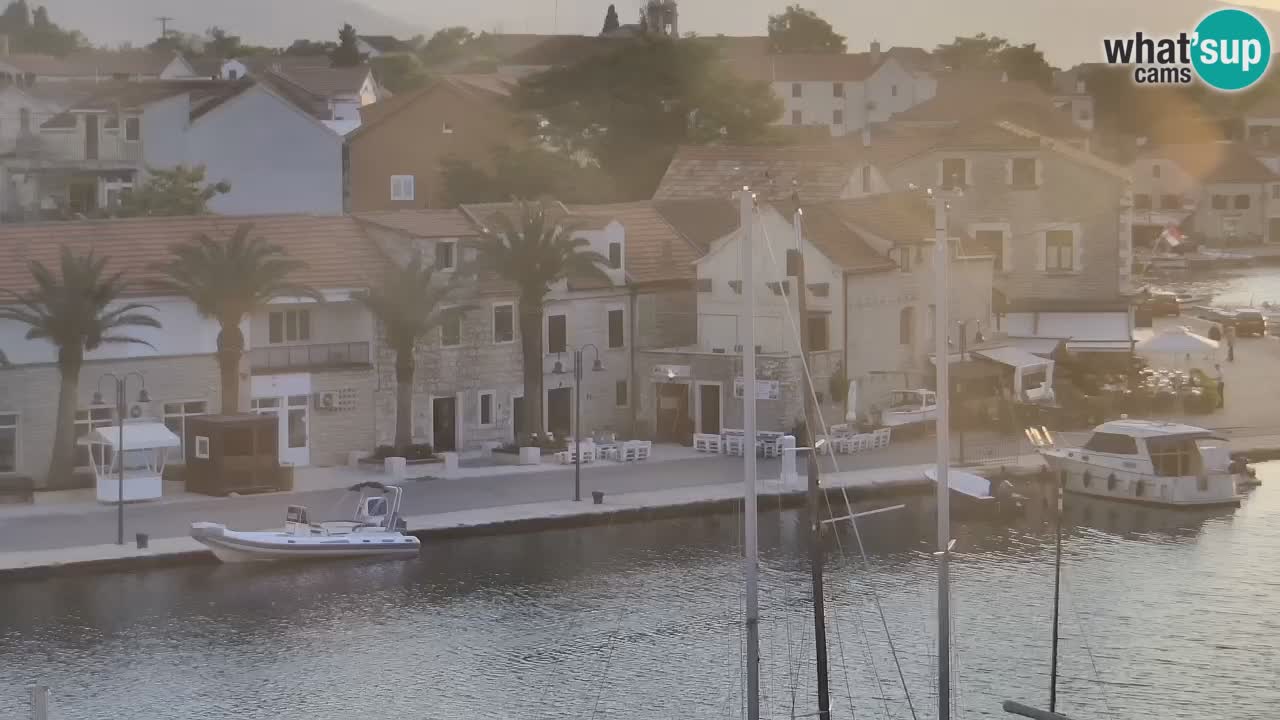 Web kamera Hvar Vrboska marina | otok Hvar | Dalmacija