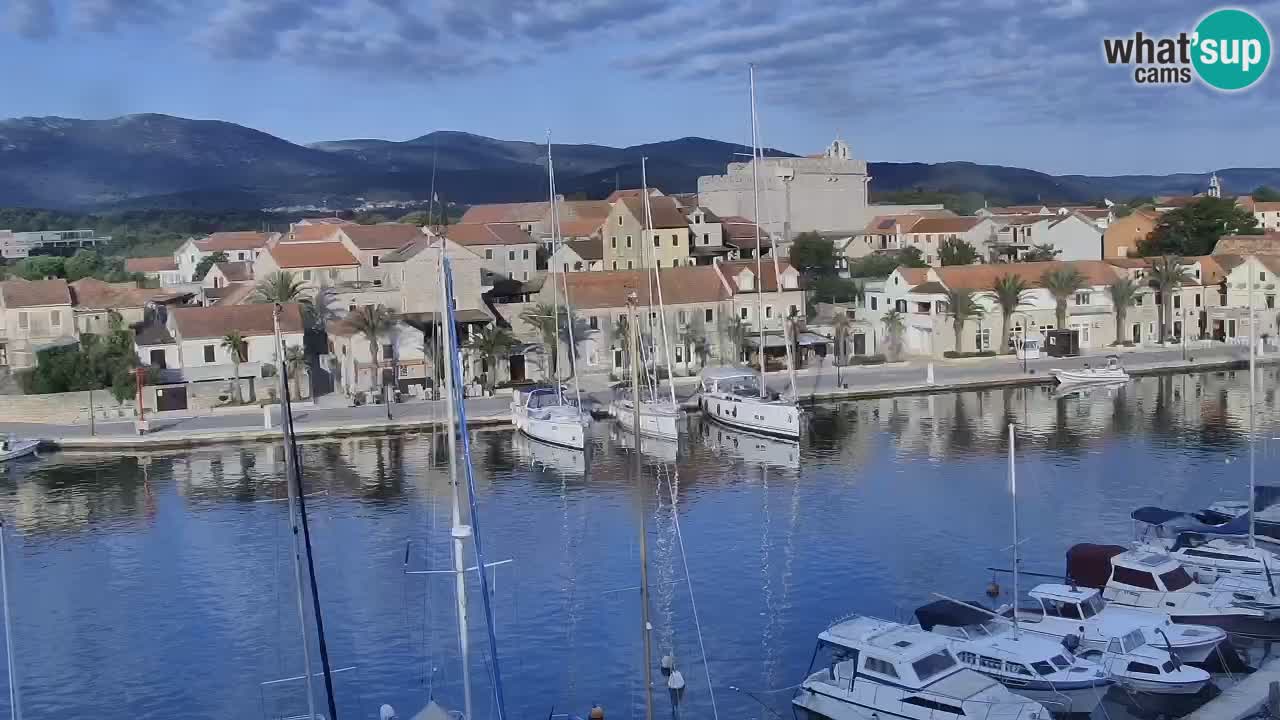 Webcam Hvar Vrboska marina | Dalmazia