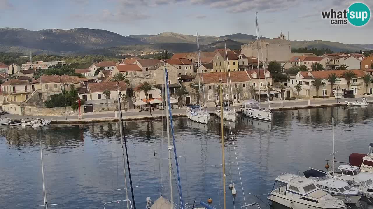 Webcam Vrboska marina | Hvar Insel | Dalmatien