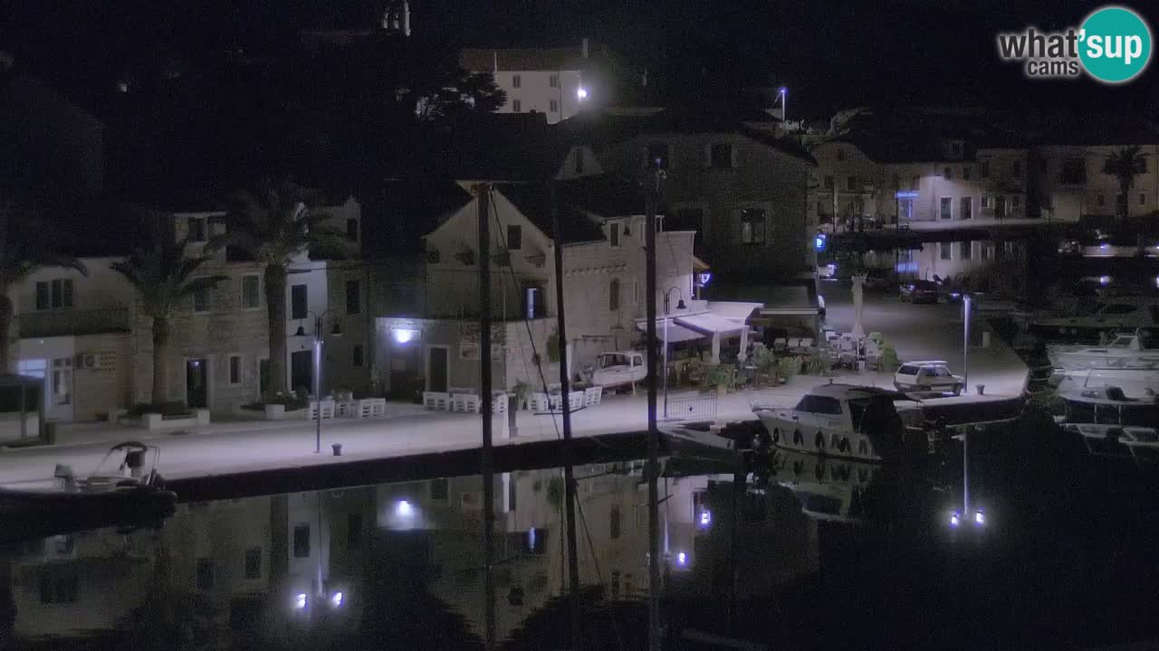 Livecam Hvar Vrboska marina | Île de Hvar | Dalmatia