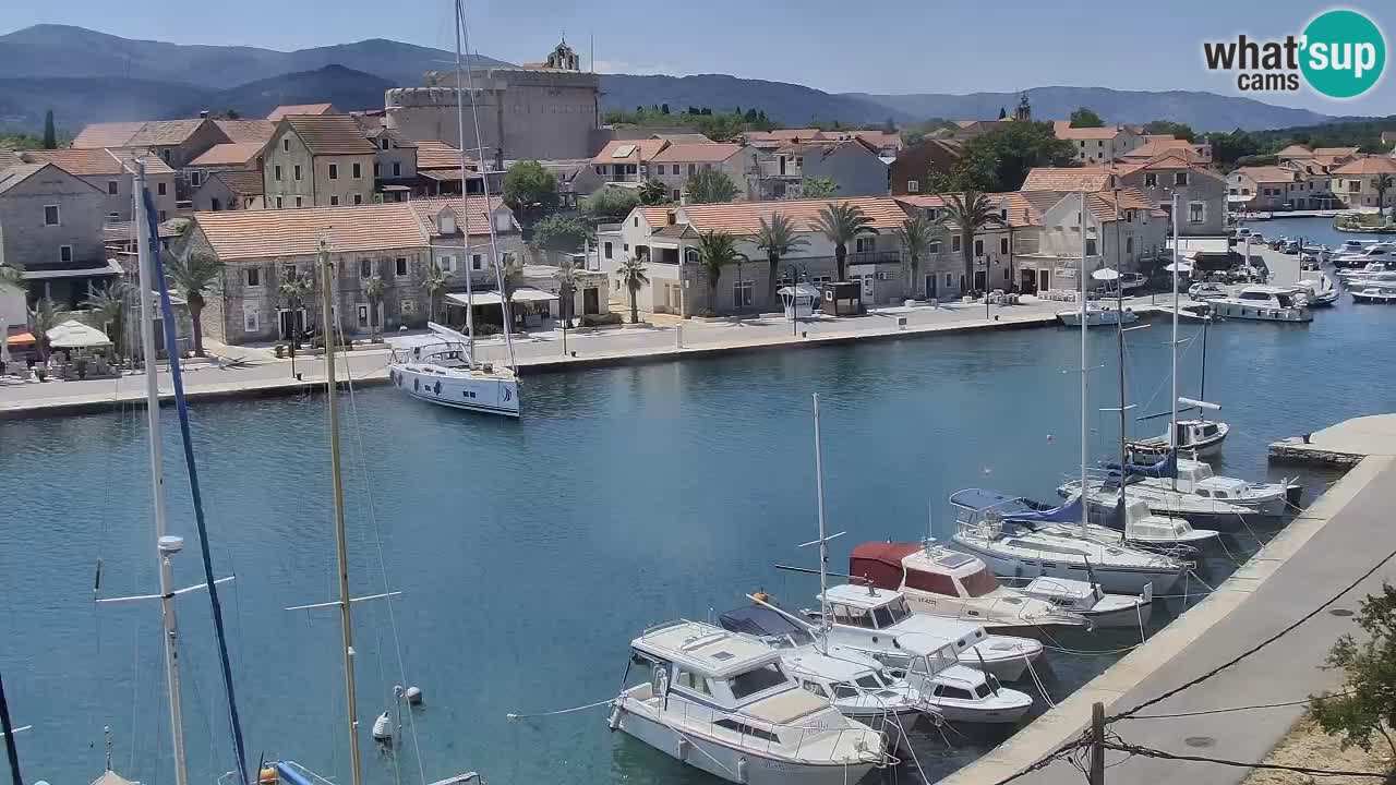 Livecam Vrboska marina | Hvar island | Dalmatia