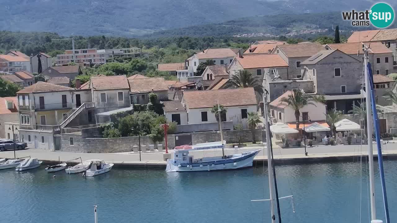 Livecam Vrboska marina | Hvar island | Dalmatia