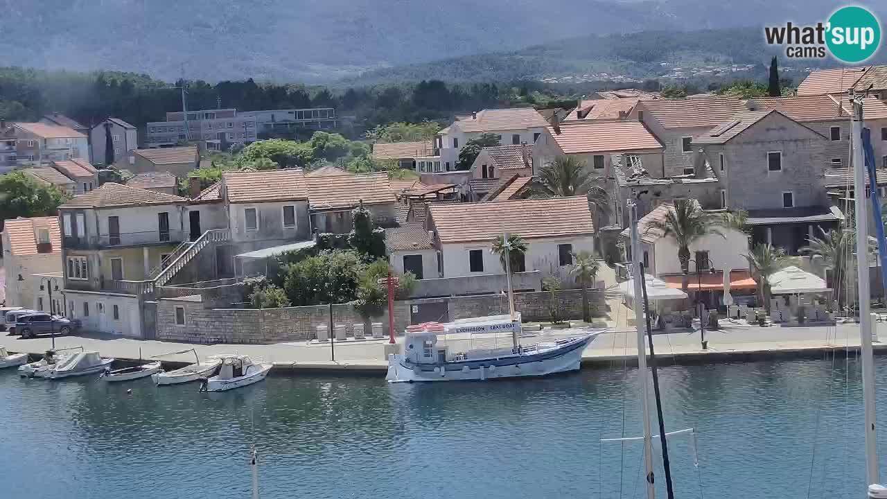 Web kamera Hvar Vrboska marina | otok Hvar | Dalmacija