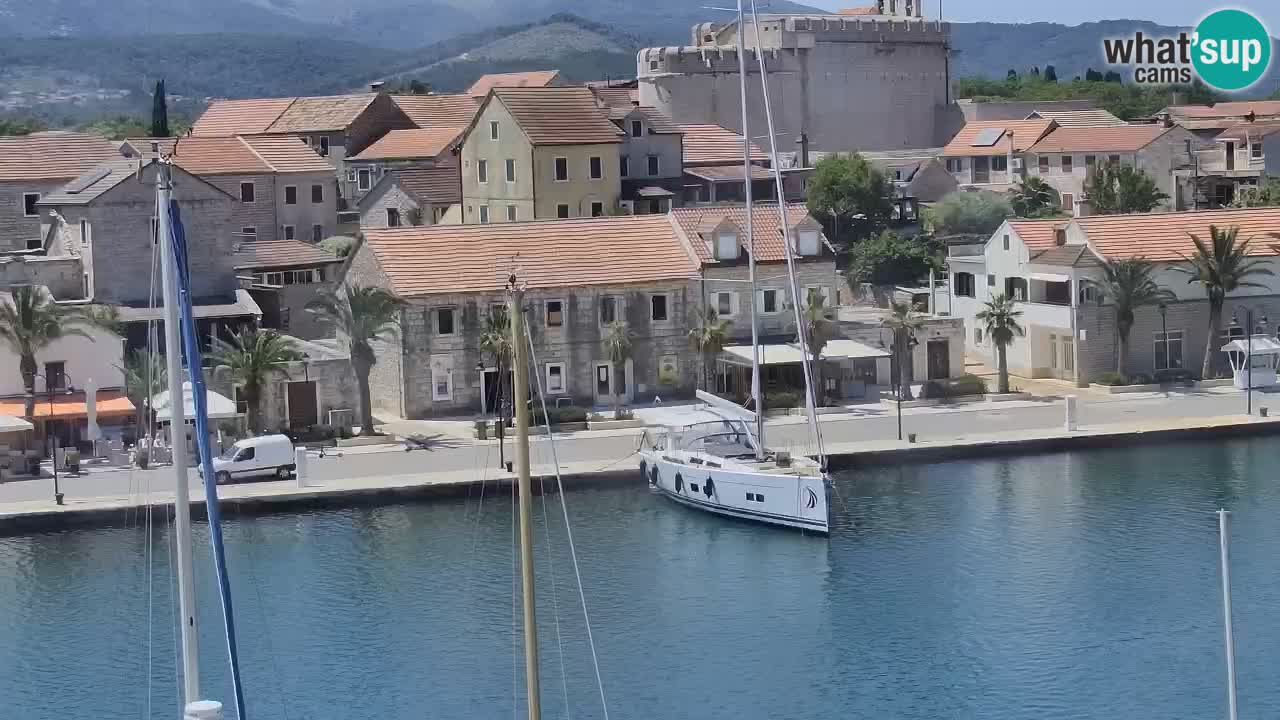 Webcam Hvar Vrboska marina | Dalmazia