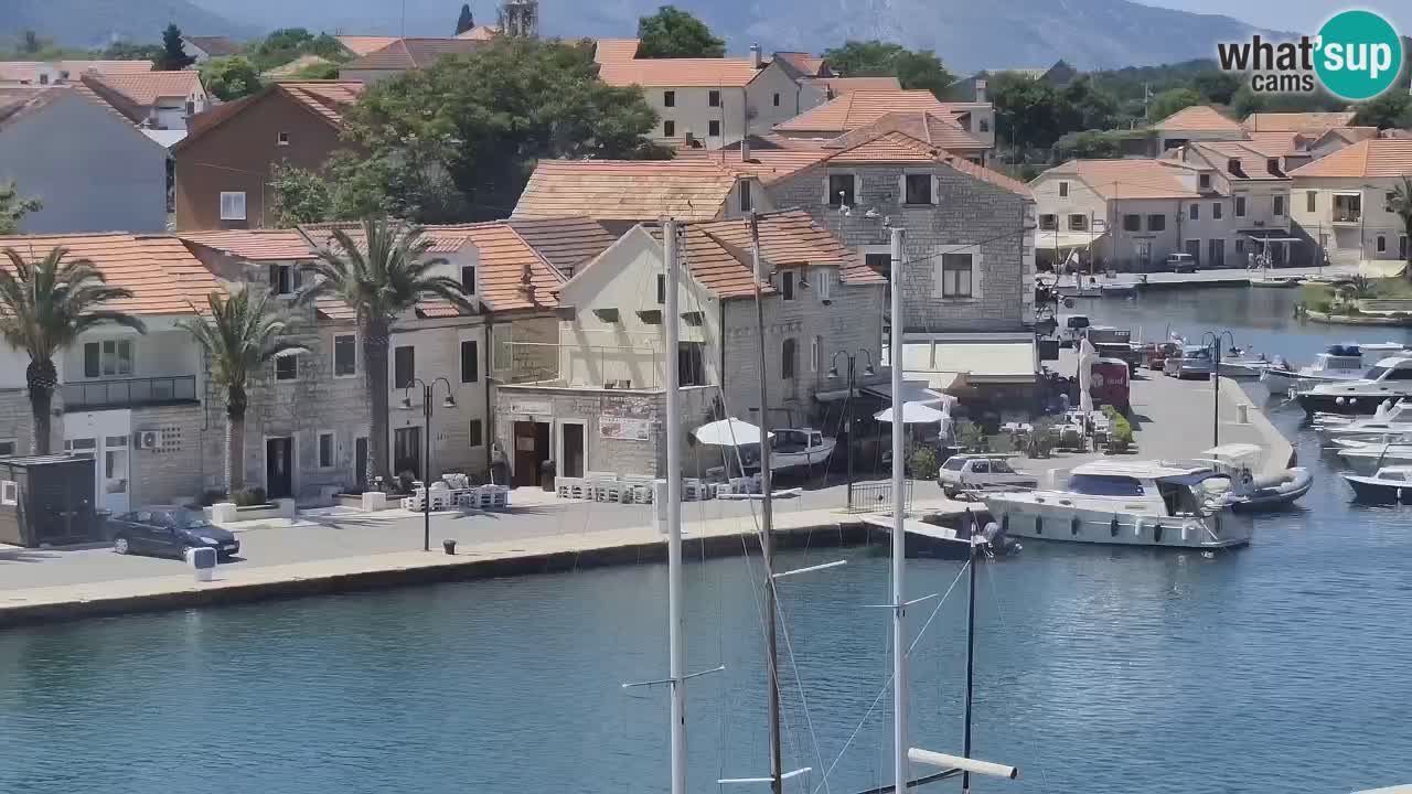 Livecam Hvar Vrboska marina | Île de Hvar | Dalmatia