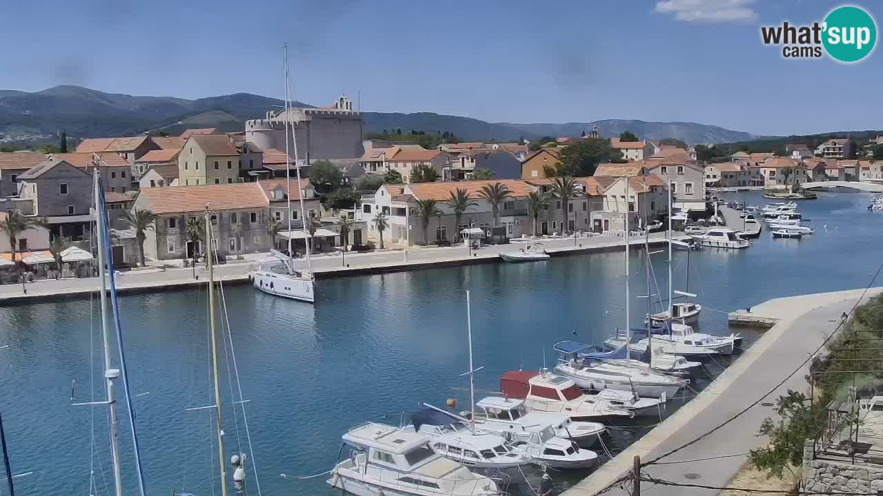 Livecam Hvar Vrboska marina | Île de Hvar | Dalmatia