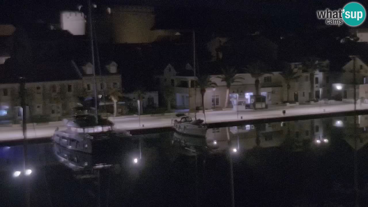 Livecam Hvar Vrboska marina | Île de Hvar | Dalmatia