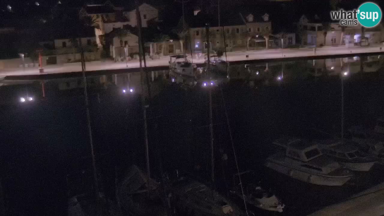 Webcam Hvar Vrboska marina | Dalmazia