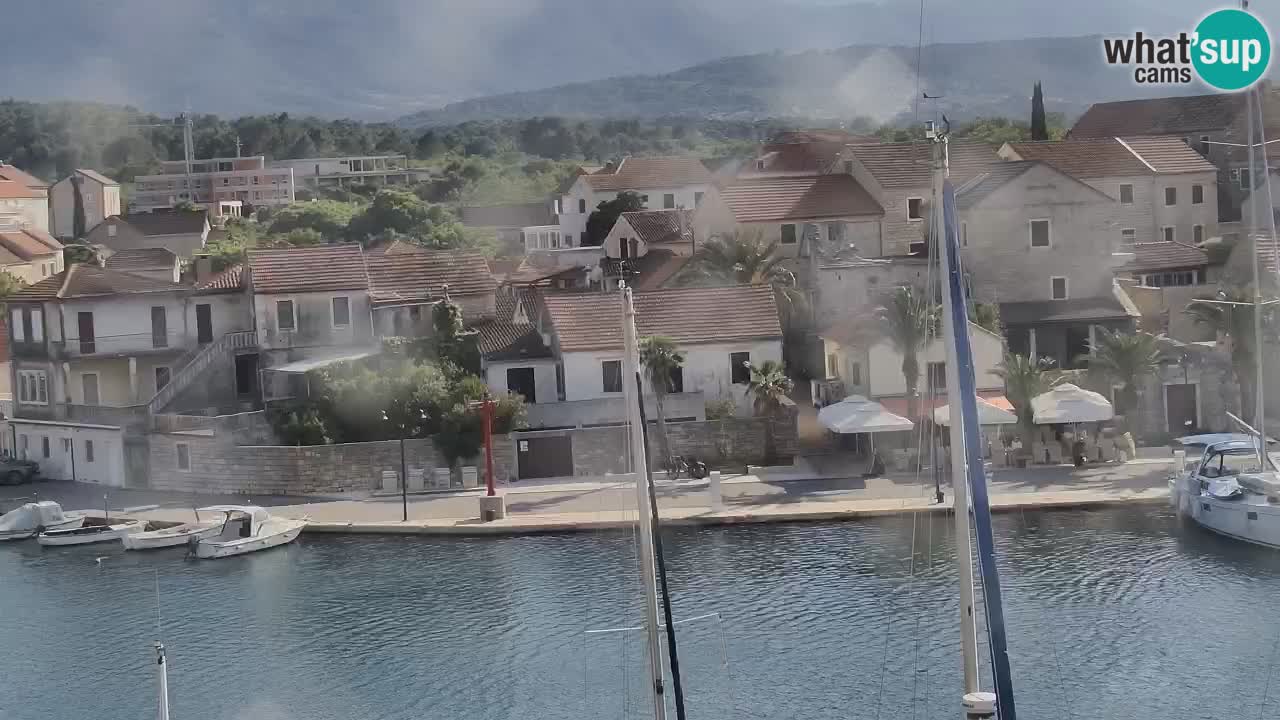 Webcam Vrboska marina | Hvar Insel | Dalmatien