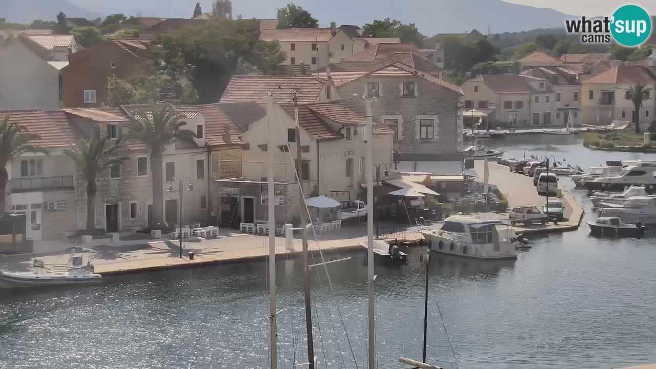 Livecam Vrboska marina | Hvar island | Dalmatia